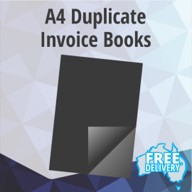 Invoice Books - A4 - Duplicate Books Of 50